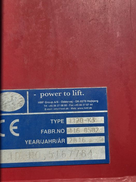 Man tga 6×4 autobasculanta cu macara HMF