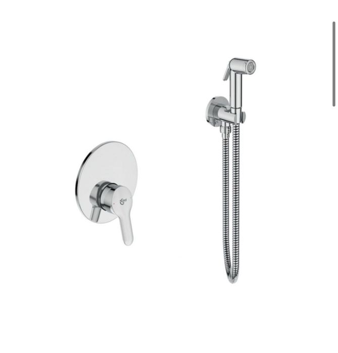 Вграден смесител за душ и хигиеничен душ IDEAL STANDARD ALPHA 2 бр.