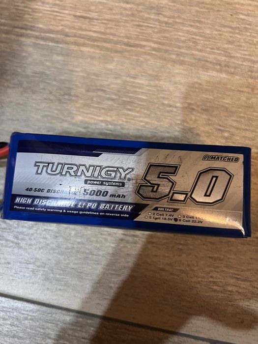 Acumulator LiPo 6s 22,2v 5000mah aeromodel, barca,trotineta, jucarii