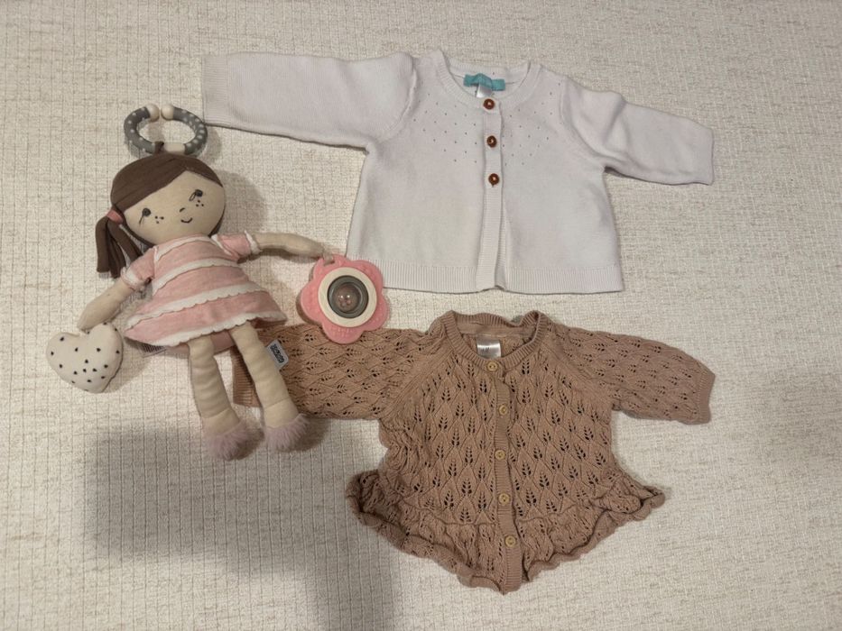 Летни дрехи за момиче в размер 56см