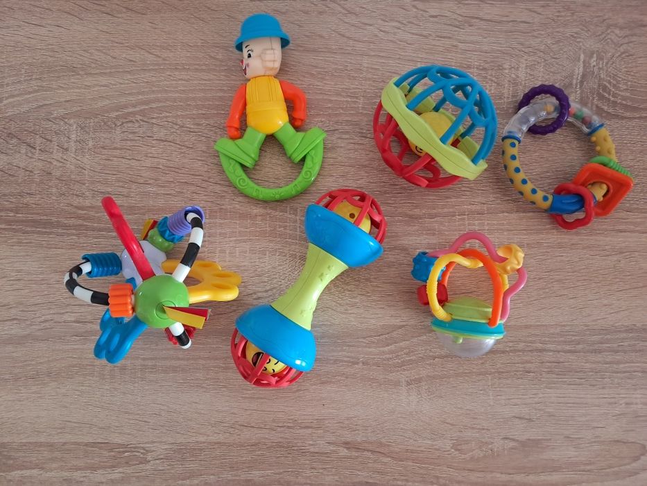 Бебешки гризалки, дъвкалки, играчки