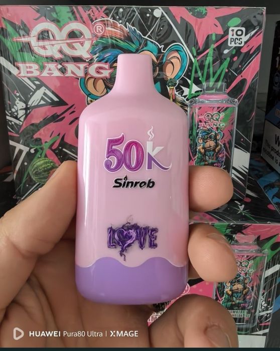 Vape 50.000 Puffs QQBang Reincarcabil