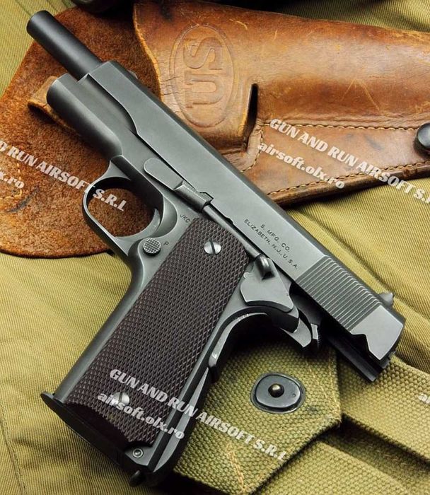 Pistol Adevarat Co2 Non-Letal (PUTERE DUBLA!!) + Modificat Gaz Arc Nou