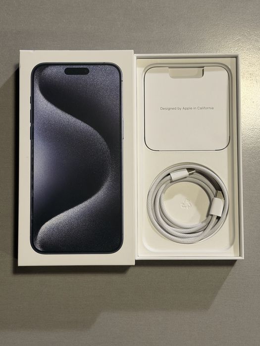 iPhone 15 Pro Max Blue Titanium 256GB