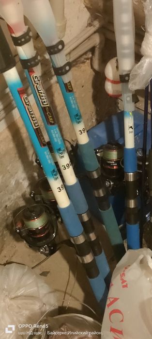 Готовые удилище.