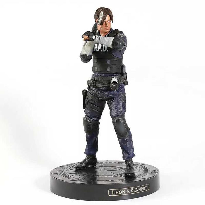Figurine - Resident Evil - Leon Kennedy - 24cm - PVC - Pop ! - Jeux vidéo