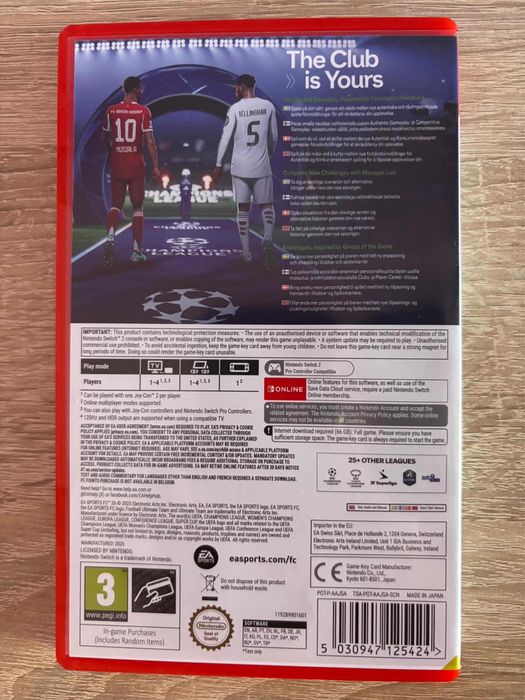 EA Sports FC 26 за Nintendo Switch – чисто нова