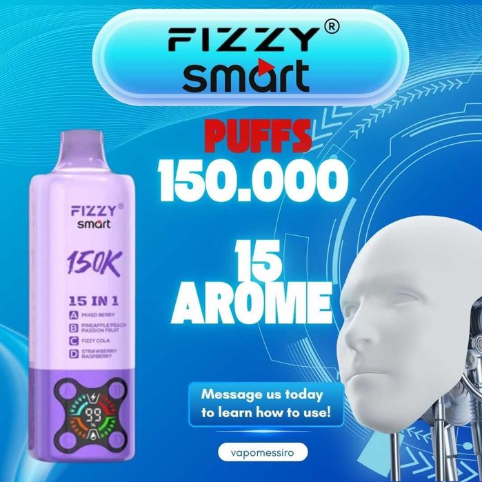 Vape 15 arome in 1 Fizzy Smart !