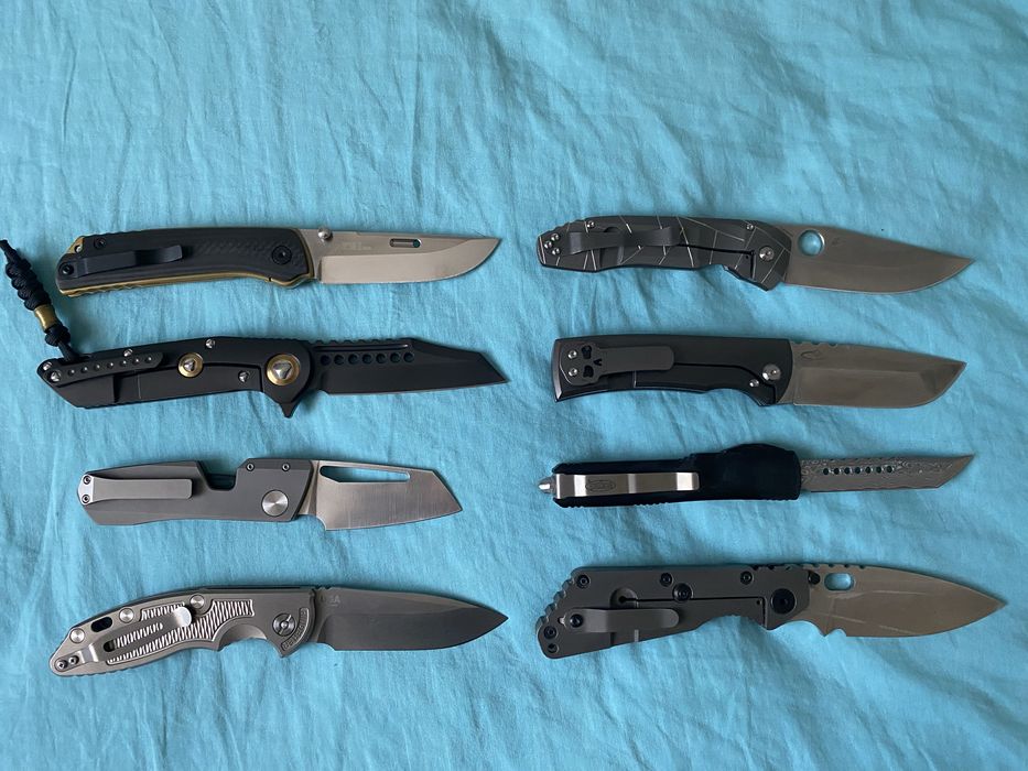 Briceag Spyderco, Microtech, Hinderer