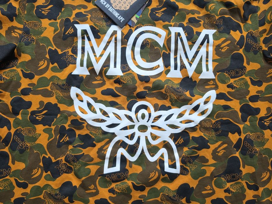 Футболка Bape x MCM