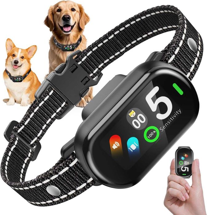 Интелигентен нашийник против лай – AI разпознаване, TFT цветен дисплей