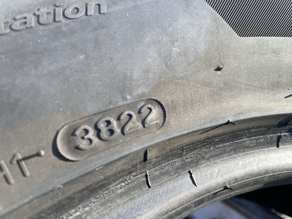 Шины 235/55/17 пара бу ханкок