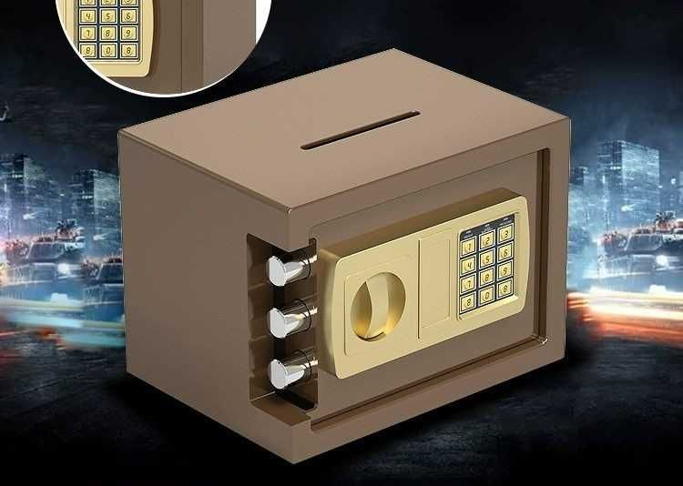 Seyf mini shkaf ichiga va karovatni yoniha ixcham\Сейф мини для денег