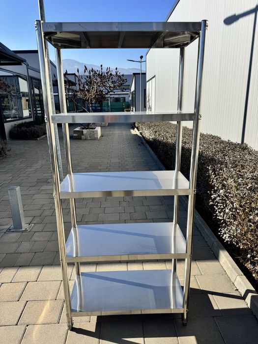 Стелажи неръждаема стомана за камери и кухни