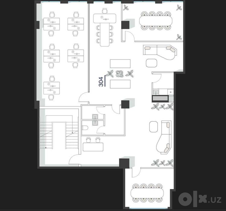 ПРОДАЁТСЯ ДУПЛЕКС нежилое помещение ЖК Nest one 1 этаж 304м2