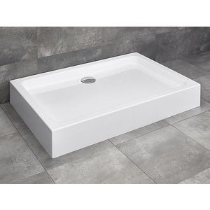 Cadita dus din Acril cu sifon inclus