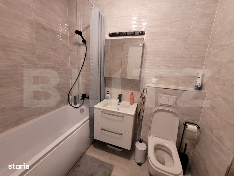 Apartament cu 3 camere, 62 mp utili, parcare subterana, in Iris