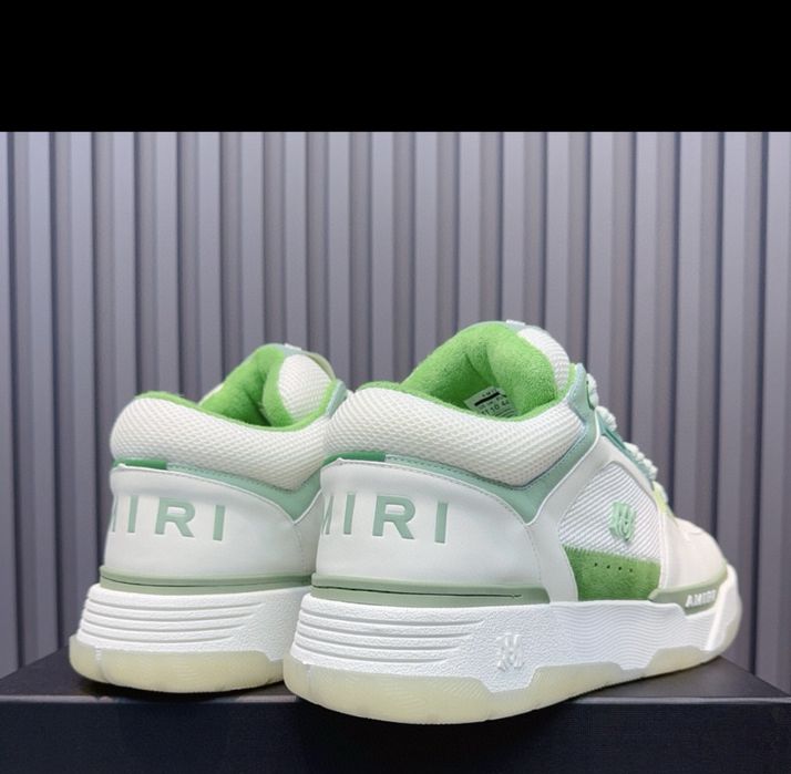 UNICI IN ROMANIA || Amiri MA1 alb cu verde