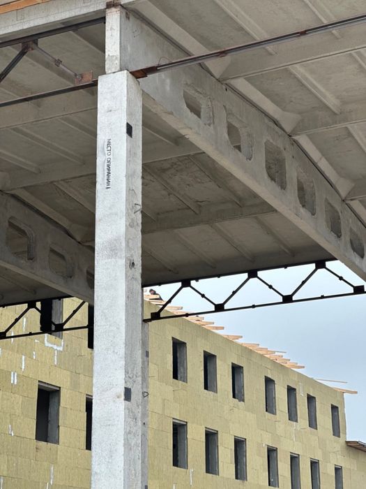 Железобенные стропильные решетчатые балки 2БДР12-5К (12-5 АIII в, 18-5