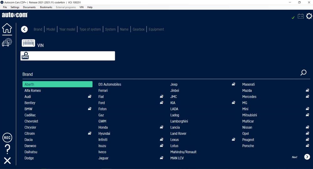 Tester auto Diagnoza auto Multimarca / AutoCom V2 2021.11 1 PCB Placa