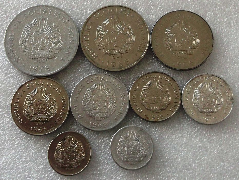 Loturi diverse de monede Romania 1941 - 2019 fara dubluri