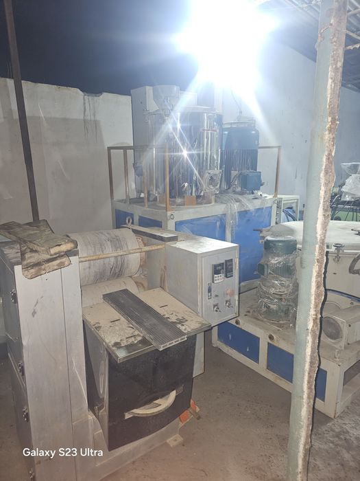 Pvx granulatr + dbk stanok apilka bn pvx dan taxta ishlab chiqarish
