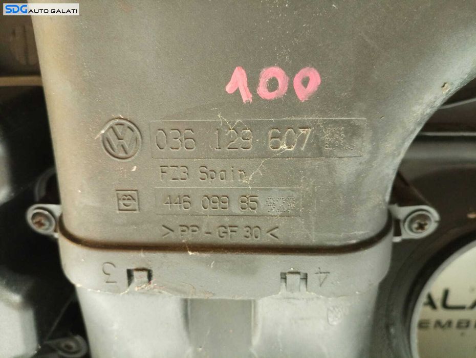 Capac Motor Cu Carcasa Filtru Aer Volkswagen Polo 9N 1.4 16V 2002 - 2008 Cod 036129607 44609985929 [M7507]