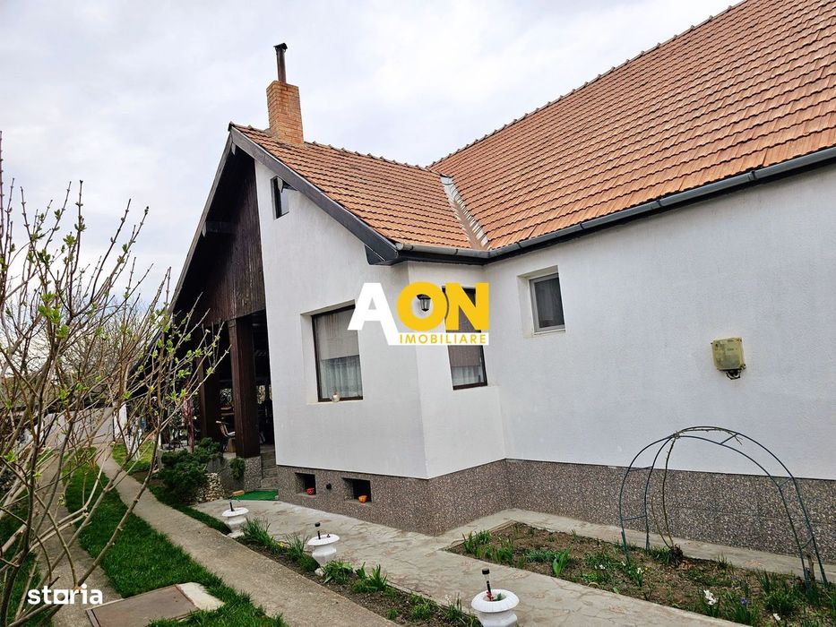 Casa 4 camere, toate utilitatile, 1650 mp teren, Lancram