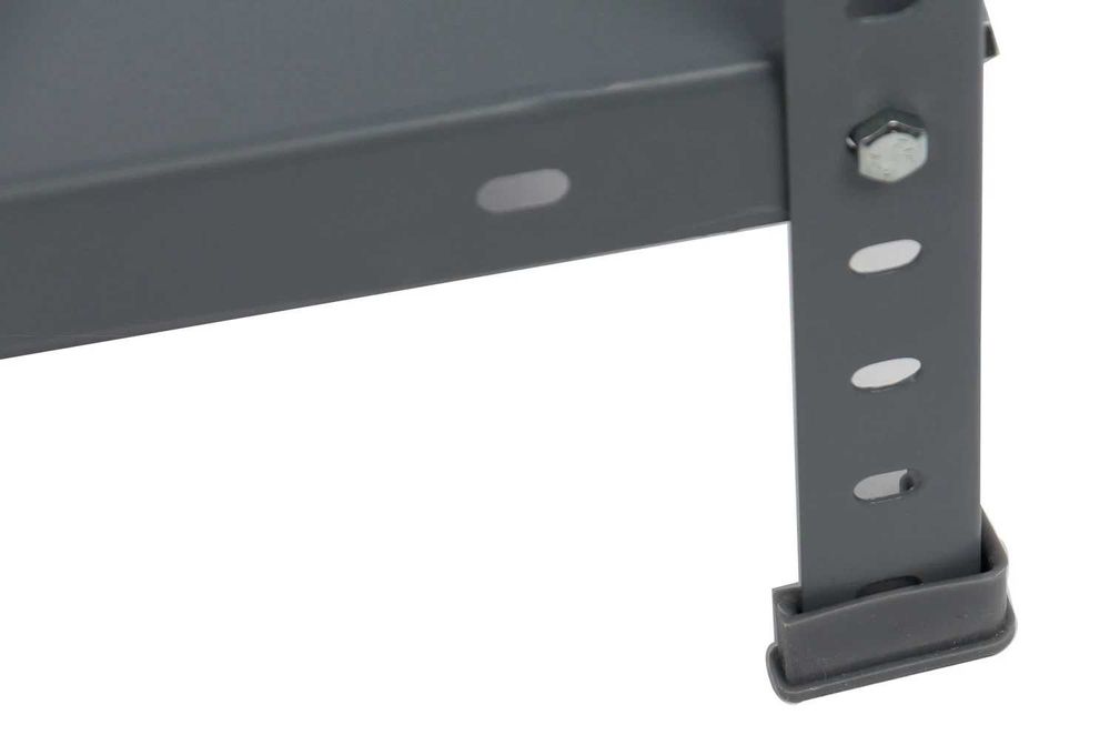 Raft metalic depozitare, Bricol 30, 180 x 90 x 30 cm, gri,70 kg/polita