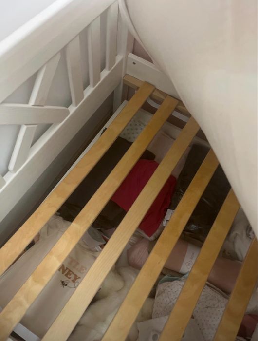 Pat cu saltea Mobexpert 90x200