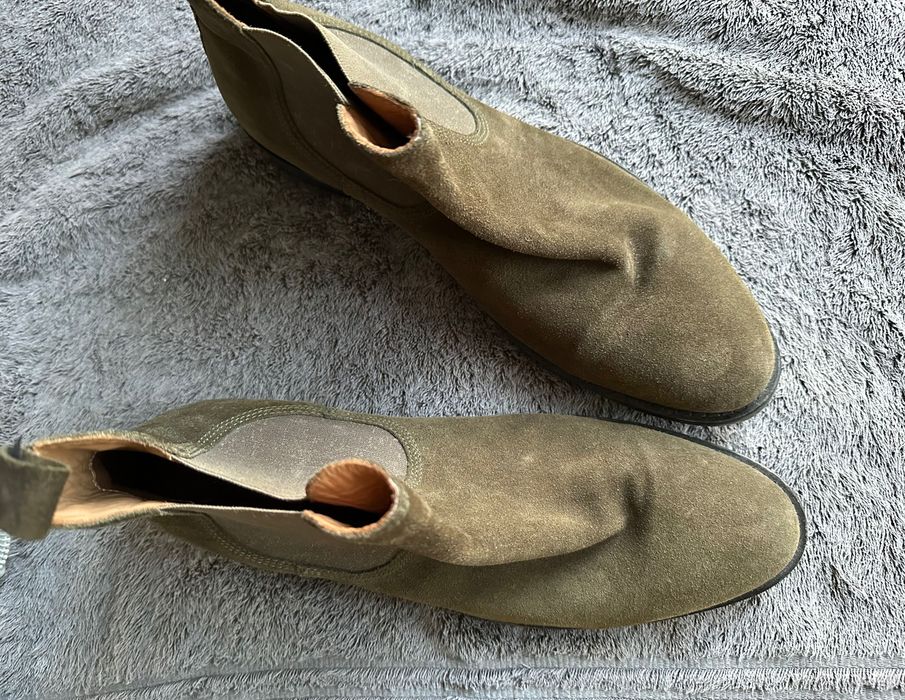 Ghete piele intoarsa Kare Nr 44