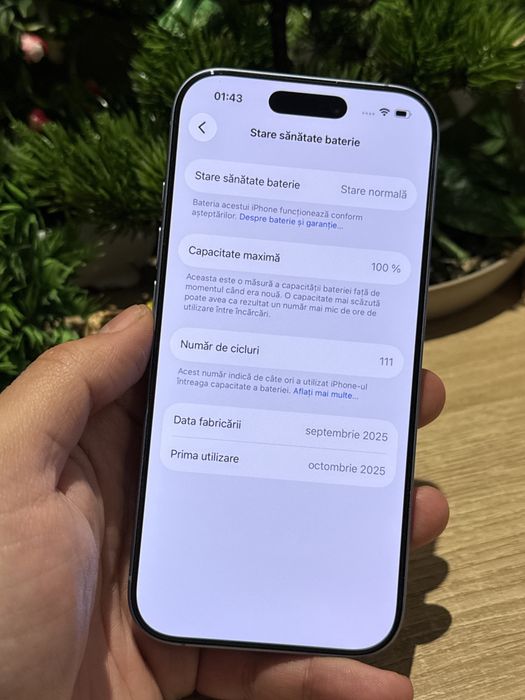 Iphone 17 256gb ‼️Husa originala apple ‼️Ca Nou‼️Garantie‼️