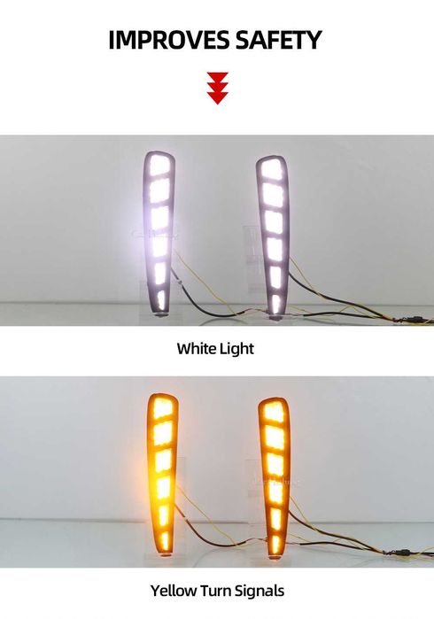 Chevrolet Monza ходовые огни указателями поворота