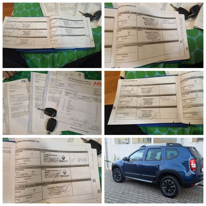 Dacia Duster 4x4 2016 Euro 6 Benzină  Navigație/Camera / Încalzire