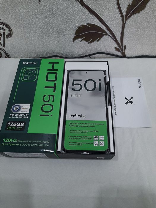 Infinix HOT 50i Yangi Full