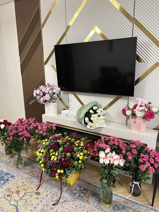 Цветы на выбор,состояние Б/у