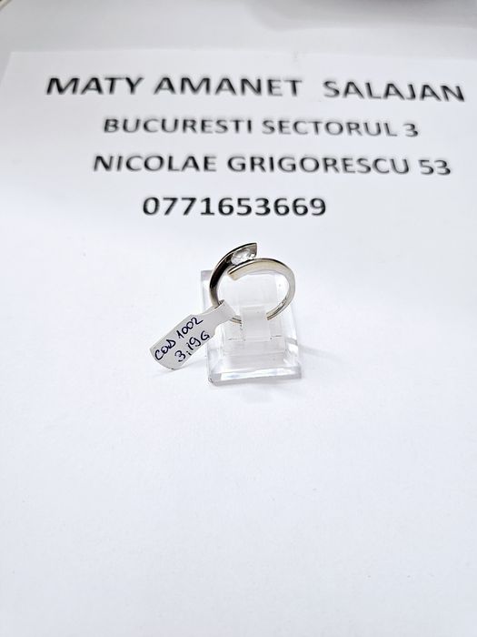 Vand inel dama din aur 14 k 3.19 g cod 1002