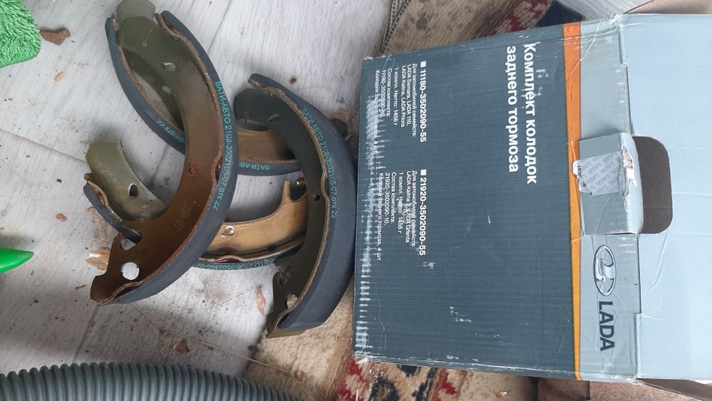 Оригинал Колодка задний ваз 2114