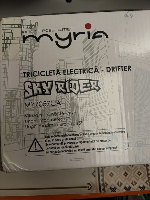 Myria cu garantie tricicleta electrica drifter Ridicare personala