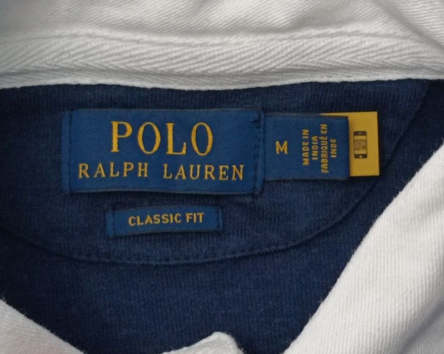 POLO Ralph Lauren Striped Polo оригинална блуза M памук поло фланелка