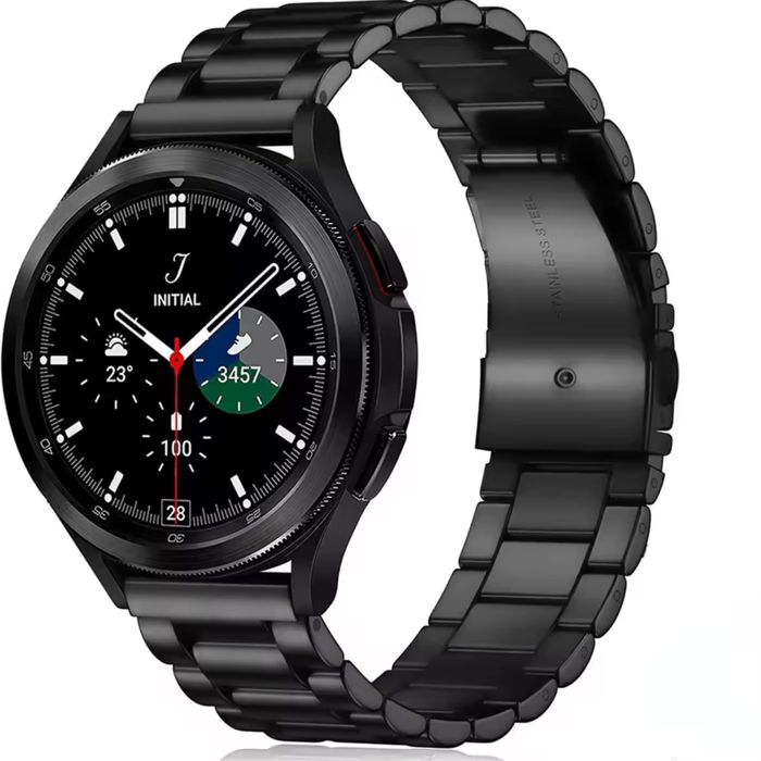 Curea Metal Compatibila Ceas Smart Watch Samsung/Huawei Folie Silicon Sticla