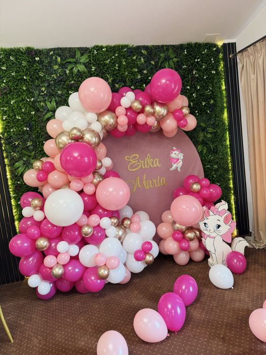 Decor din baloane/oglinda foto