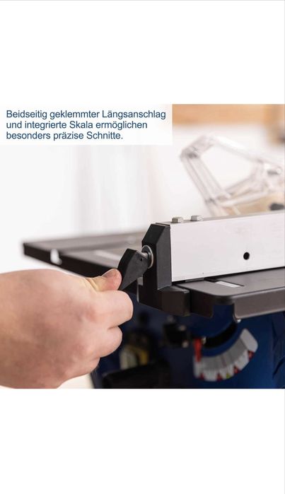 Нов Настолен циркуляр Scheppach HS210 -1500W 4800 оборота/мин