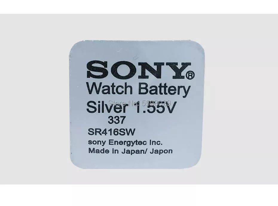 Baterii SONY 337 SR416SW 1.55V originale-compatibile cu orice model de casca de copiat fara fir/casca japoneza  existenta pe piata
