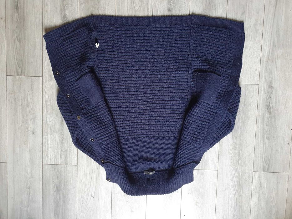 Jacheta tricotata VNECK - Made in Italy (80% wool) - Marimea 48 (M)