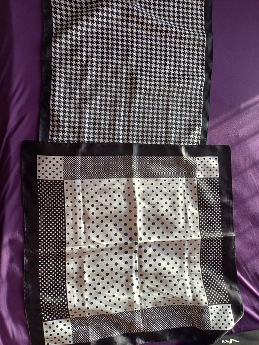 Чанти и шал кашмир с ръкавици