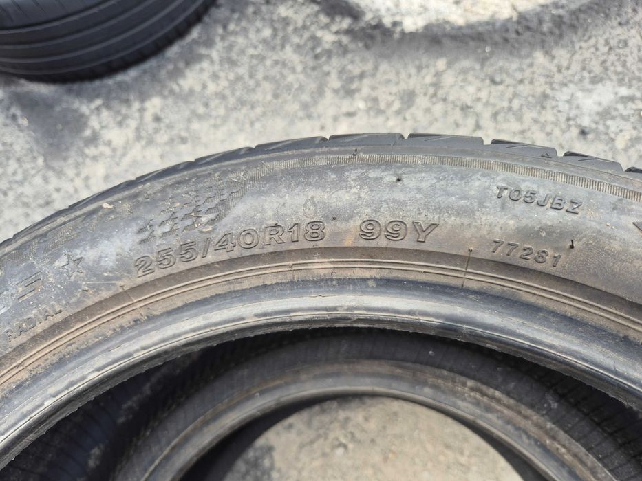 4 Anvelope de VARA - 225/45/18 - 255/40/18 - Bridgestone - DOT 2020 !