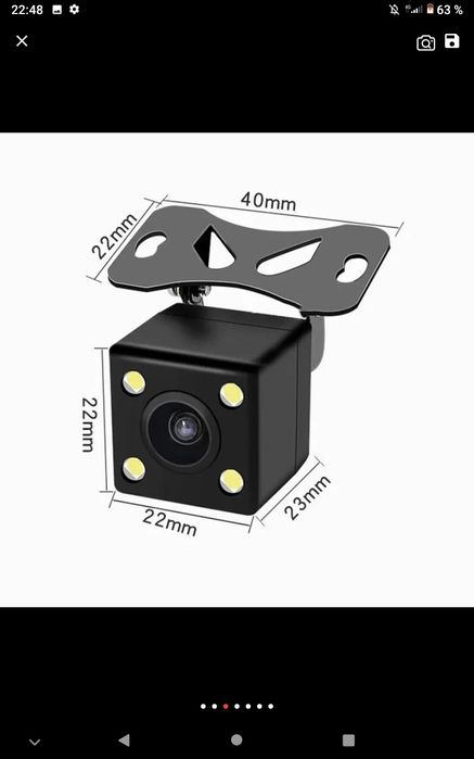 Видео камера заднего вида авто.