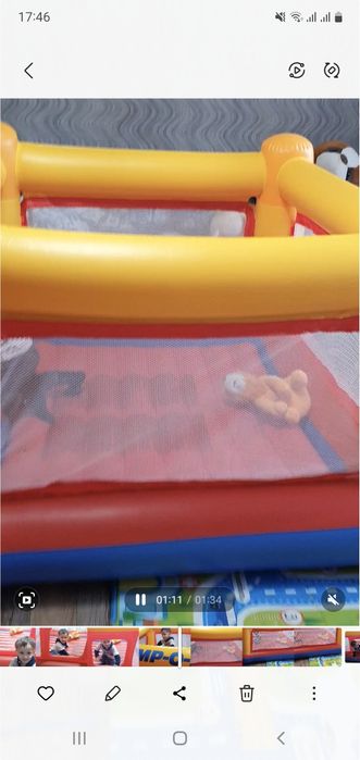 Продам батут детский надувной.