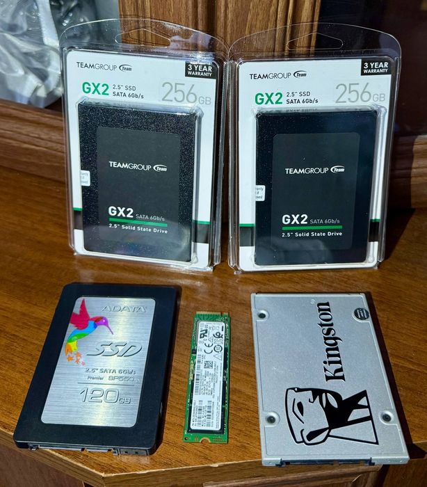 SSD, SATA 3, M2 NVME, (Новые и Б/У)